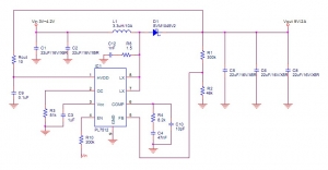 5V升压8.4V2A，高效率升压IC，可调限流