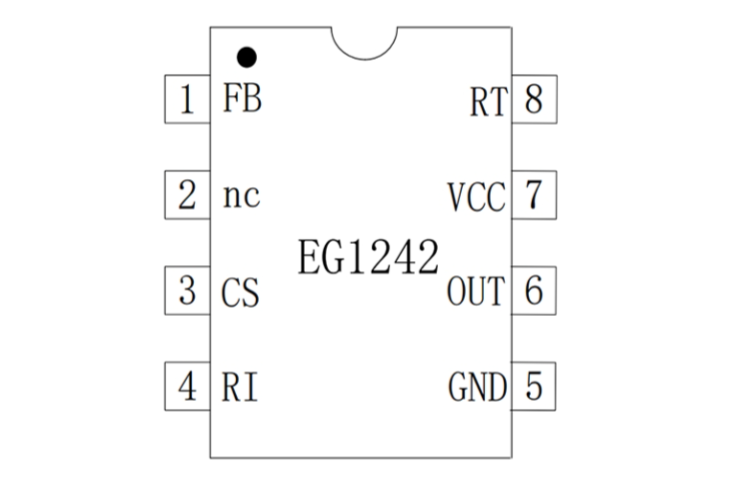 EG1242:高性价比中小功率反激电源PWM控制器 EG1242:高性价比中小功率反激电源PWM控制器