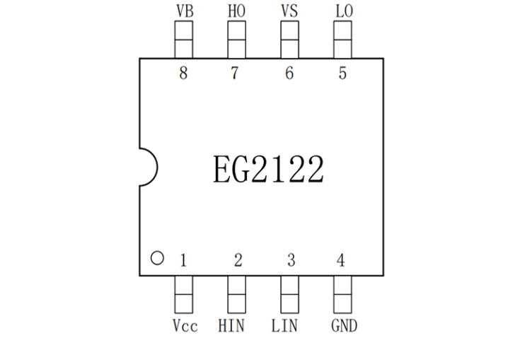 EG2122：大功率MOS/IGBT栅极驱动芯片，无刷电机控制新选择