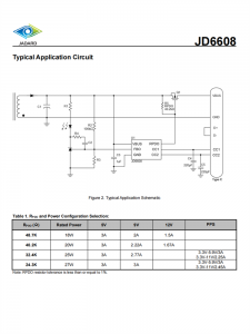 JD6608 协议控制IC USB-PD 3.0与PPS控制器 