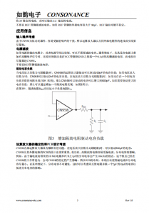 CN958：2.5V至5.5V單電源，軌到軌、低功耗運祘放大器與基準電壓源