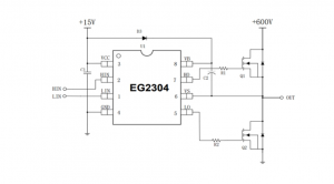 EG2304：高性能MOS/IGBT柵極驅動專用芯片，助力無刷電機與DC-DC電源精準控製