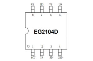 EG2104D：带SD保护功能的高性价比MOS/IGBT栅极驱动芯片，专用于无刷电机与DC-DC电源控制