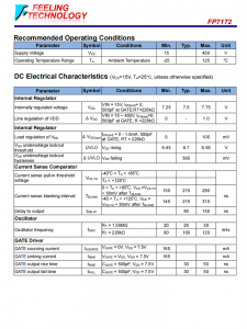 FP7172 通用高亮度LED驱动程序IC