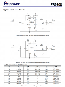 FR9608 SOP8 3A同步降压芯片 DC-DC转换器 百盛电子代理商