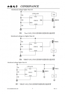 CN312：適用於多種電池類型的超低功耗可調遲滯電壓檢測芯片