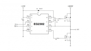 EG2302：高性价比带智能诊断的MOS/IGBT栅极驱动芯片