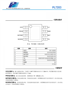 PL7203 SOP8 3A同步降压型锂电池充电IC