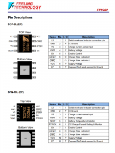 FP8202 2A开关模式的锂离子电池充电器芯片