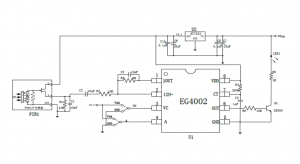 EG4002數模混閤芯片：專爲熱釋電紅外傳感器設計，簡化電路，優化防盜報警與照明控製應用