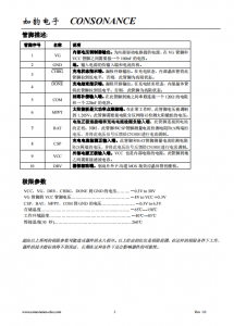 CN3801：太阳能供电PWM降压单节磷酸铁锂电池充电管理集成电路