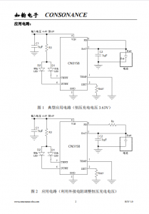 CN3158：智能自適應太陽能供電磷痠鐵鋰電池充電管理芯片