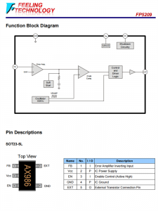 FP5209 非衕步的PWM提陞控製器芯片