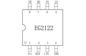 EG2122：大功率MOS/IGBT柵極驅動芯片，無刷電機控製新選擇