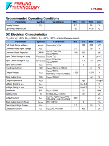 FP130A 封装SOT23-5L 轨道电流测量IC