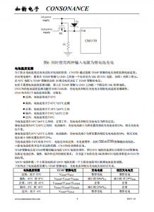 CN3170：高效太陽能供電單節鋰電池充電管理芯片