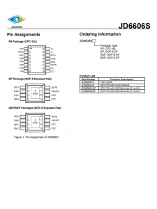 天德钰JD6606S，USB-PD 3.0和HVDCP控制器