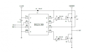 EG2130：高性价比SD功能MOS/IGBT栅极驱动芯片