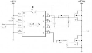 EG3116：大功率MOS/IGBT栅极驱动芯片，全面保护，高性价比