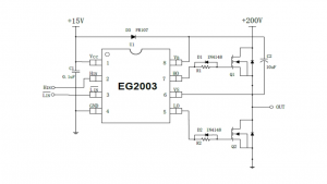 EG2003：高效MOS/IGBT柵極驅動芯片，無刷電機與電源DC-DC的理想選擇