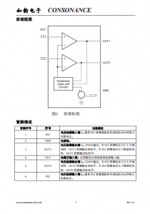 CN303：双通道高精度电压检测集成电路，适用于多种电池类型