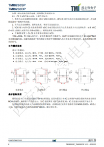 TMI8260SP   18V, 4~6.5A 橋式驅動芯片