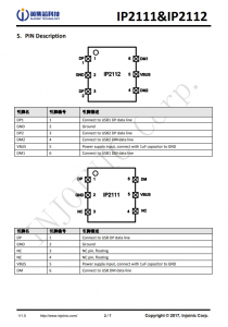 IP2112  USB专用充电端口控制器