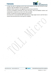 TMI3281  1MHz、18V、2A衕步降壓型轉換器