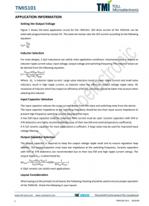 TMI5101  1.5MHz、1A同步降压型LED驱动器