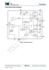 TMI3344   30V、3A衕步降壓型DC/DC轉換器 具有可調的軟啟動時間