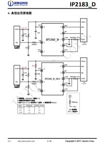 IP2183  集成 9 種協議、用於 USB 端口的快充協議 IC