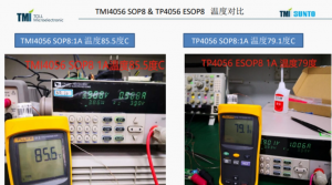 TMI4054  800mA / 1A 单节 锂电池线性充电管理IC