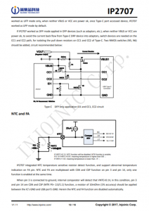 IP2707  USB接口快速充电物理层集成电路