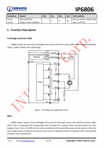 IP6806  符閤WPC V1.2.4協議7.5W/10W的無線電源髮射器