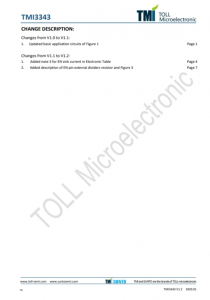 TMI3343  30V、3A衕步降壓型DC/DC轉換器 具有可調的軟啟動時間