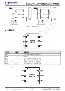 IP2112  單/雙路 USB 端口充電協議 IC