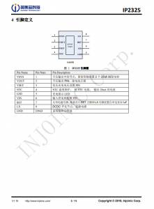 IP2325   5V 輸入雙節串聯鋰電池陞壓充電 IC