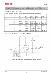 XL6008E1  400KHz 60V 3A開關電流陞壓/降壓-陞壓/反相DC/DC轉換器