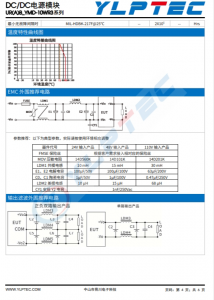 URA2415YMD-10WR3  输入电压9V~36V 输出电压±15V输出功率10W±333mA 