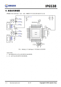 IP653  集成雙口Type-C PD3.0(PPS)等14種快充協議的輸齣SOC IC