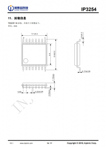 IP3254AAV   3 節/4 節串聯用電池保護 IC