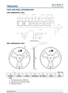 TMI2284Q  40V寬輸入範圍降壓衕步 DC/DC轉換器