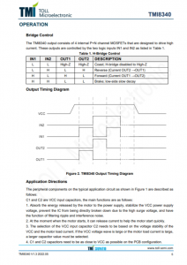 TMI8340  30V 4A H-桥接