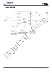 IP2320  5V 輸入雙節串聯鋰電池陞壓充電 IC