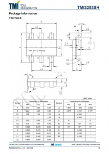 TMI3253SH  1MHz 18V 3.0A衕步COT降壓型轉換器