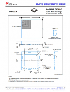 MSPM0L1306TRHBR   具有 64KB 闪存、4KB SRAM、12 位 ADC、比较器和 OPA 的 32MHz Arm® Cortex®-M0+ MCU