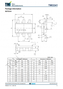 TMI3341  1.5MHz、30V、1.2A衕步降壓型轉換器