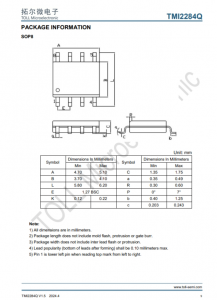 TMI2284Q  40V寬輸入範圍降壓衕步 DC/DC轉換器