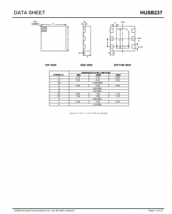 HUSB237  USB Type-C 供电接收器 控制器