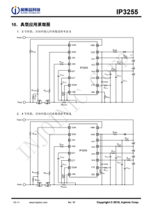 IP3255  3 節/4 節串聯用電池保護 IC